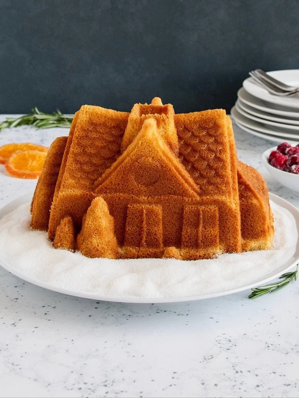 NORDIC WARE Gingerbread House Bundt Cake Pan